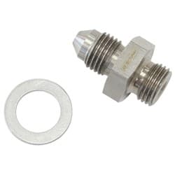 -3AN to M10 X 1.0 WASHER SEAL S/S SHORT SUITS ALL WASTEGATE