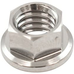5/16" UNF TITANIUM HEX NUT 6 POINT SINGLE 5/16"-24