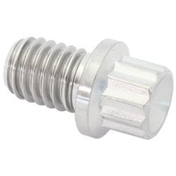 3/8" UNC TITANIUM BOLT 0.500" UHL 12 POINT SINGLE 3/8-16"
