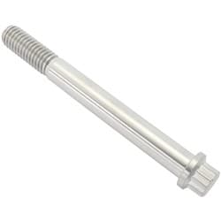 3/8" UNC TITANIUM BOLT 3.50" UHL 12 POINT SINGLE 3/8-16"