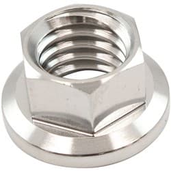 7/16" UNC TITANIUM HEX NUT 6 POINT SINGLE 7/16-14"