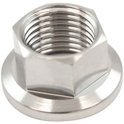 1/2" UNF TITANIUM HEX NUT 6 POINT SINGLE 1/2"-20