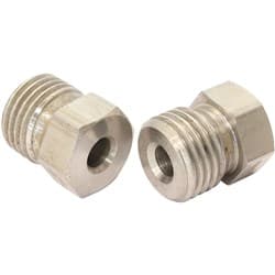 S/S INVERTED FLARE TUBE NUT 3/16" HARD LINE TO 9/16"-18