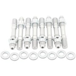 BLOWER STUD KIT SILVER STUDS SILVER FINISH 2.9" OAL