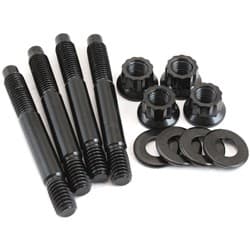 CARBURETTOR STUD KIT SUIT 1" SPACER 4 PACK 8740 12 POINT