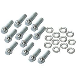 INTAKE BOLTS 3/8-16 1" UHL 12 POINT HEAD PACK OF 12