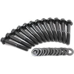 SMALL BLOCK FORD INTAKE BOLTS 289 302 351 WINDSOR 12 POINT 12 PACK Aeroflow - AF37-1210