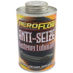 ANTI SEIZE FASTENER LUBRICANT 567 GRAMS BOLT LUBE BOTTLE BRUSH Aeroflow - AF 37-9999