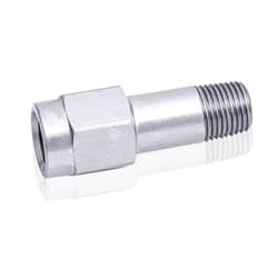 1/2" NPT EXTENSION SILVER MALE TO FEMALE