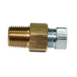 UNIVERSAL LINE LOCK BRAKE FITTING, 1/8" NPT TO 3/8-24 IF