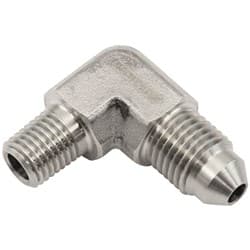 S/S 90 DEG 1/16" NPT TO -3AN