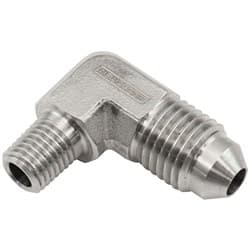 S/S 90 DEG 1/16" NPT TO -4AN