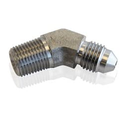 S/S 45 DEG 1/8" NPT TO -3AN