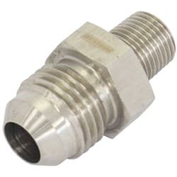1/8" BSP to -6AN STRAIGHT STAINLESS STEEL