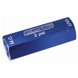 2LB RESIDUAL VALVE & FITTINGS RETAINS LINE PRESSURE 2LB