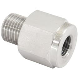 1/2"-20 PIPE REDUCER MALE TO 3/8"-24 INVERTED FLARE BRAKE