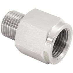 1/2"-20 PIPE EXPANDER MALE TO 9/16"-20 INVERTED FLARE BRAKE