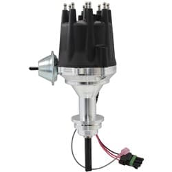 SB CHRYSLER 318 READY TO RUN VAC ADVANCE BLACK CAP DIST 340
