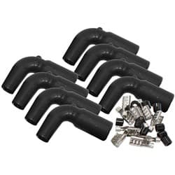 COIL BOOTS & TERM LS (8 PACK) 90 DEG. 8 BOOTS & 8 TERMINALS