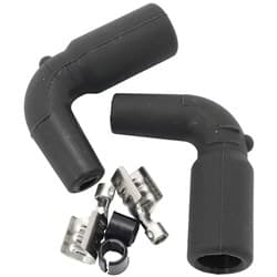 COIL BOOTS & TERM LS (2 PACK) 90 DEG. 2 BOOTS & 2 TERMINALS