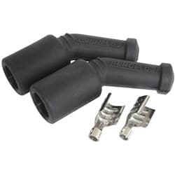 COIL BOOTS & TERM LS (2 PACK) 45 DEG. 2 BOOTS & 2 TERMINALS