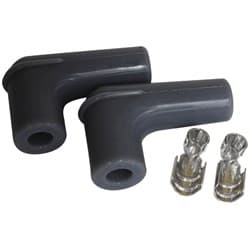 SPARK PLUG BOOTS & TERMINALS 90 DEG. 2 BOOTS & 2 TERMINALS