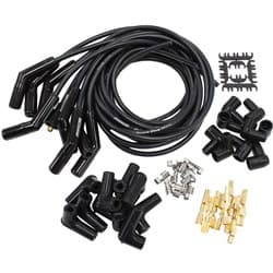 CERAMIC UNIV 135 DEG LEAD SET BLACK 135 PLUG ENDS STD HEI V8