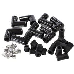 CERAMIC 90 BOOTS & TERMINALS 8 BOOTS & 8 TERMINALS 90 DEGRE