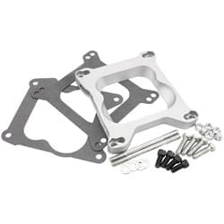 CARBURETTOR ALLOY ADAPTER 3/4"SPACER SPREAD TO SQUARE BORE