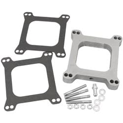 CARBURETTOR ALLOY 1" SPACER WITH VACUUM PORT 4150 1/8 NPT