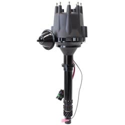 CHEVY SB BB READY TO RUN DIST VAC ADVANCE BLACK BODY & CAP