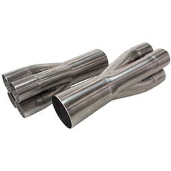 AEROFLOW MERGE COLL 2-1/8-4" 2-1/8" TO 4" 304 STAINLESS