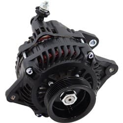 SUBARU EJ 160amp HIGH OUTPUT ALTERNATOR BLACK EJ20 EJ25 Aeroflow - AF 4277-1500