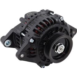 MAZDA 13B 4/5 130 AMP HIGH OUTPUT ALTERNATOR BLACK Aeroflow - AF 4279-1500