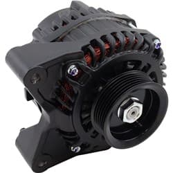 FORD BARRA BF FG ONLY HIGH 190 AMP OUTPUT ALTERNATOR BLACK Aeroflow - AF 4276-1500