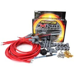 UNIV LEAD SET RED 90deg V8 90deg PLUG STD & HEI RED