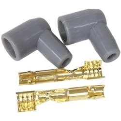 DISTRIBUTOR BOOTS & TERMINALS 90 DEG 2 BOOTS,TERMINALS GREY