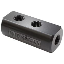 COMPACT DISTRIBUTION BLOCK 1 IN, 4 OUT ALL PORTS 1/8" NPT