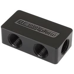 COMPACT DISTRIBUTION BLOCK 2 IN, 4 OUT ALL PORTS 1/8" NPT