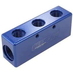 3X -6ORB 2X -8ORB DISTRIBUTIONBLOCK BLUE COMPACT STYLE