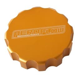 AEROFLOW RADIATOR CAP COVER SMALL STYLE CAP GOLD