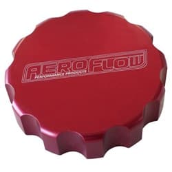 AEROFLOW RADIATOR CAP COVER SMALL STYLE CAP RED