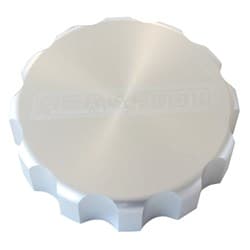AEROFLOW RADIATOR CAP COVER LARGE STYLE CAP RAW ALLOY