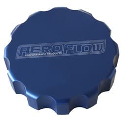 AEROFLOW RADIATOR CAP COVER LARGE STYLE CAP BLUE
