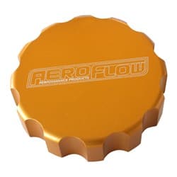 AEROFLOW RADIATOR CAP COVER LARGE STYLE CAP GOLD