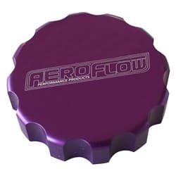 AEROFLOW RADIATOR CAP COVER LARGE STYLE CAP PURPLE
