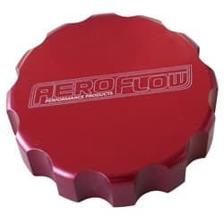 AEROFLOW RADIATOR CAP COVER LARGE STYLE CAP RED