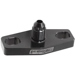 TURBO OIL FEED ADAPTER -4AN 38-44MM HOLE CENTRES O-RING