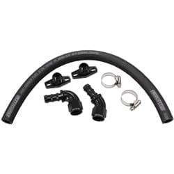 FORD XR6 TURBO DRAIN KIT BA BF FG STANDARD GT35 TURBO BARRA Aeroflow - AF 463-20