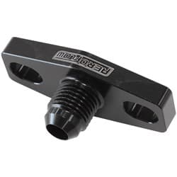 TURBO OIL FEED ADAPTER -6AN 38-44MM HOLE CENTRES O-RING